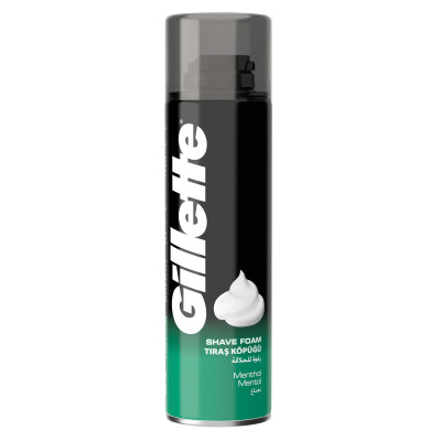Gillette Menthol Shaving Foam 200Ml