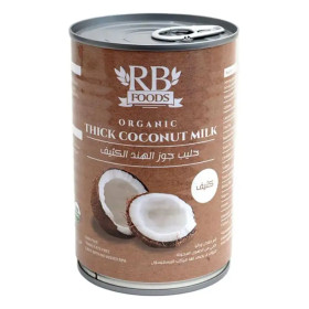 Rb Foods Organic Thick Coconut Milk 400Ml