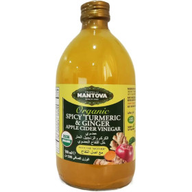 Fratelli Mantova Organic Spicyturmeric And Ginger Apple Cider Vinegar 500Ml
