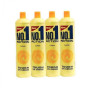 No.1 Action 4Pc Lemon Dishwash Liquid 400Ml