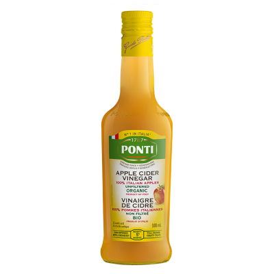 Ponti Organic Apple Cider Vinegar 500Ml