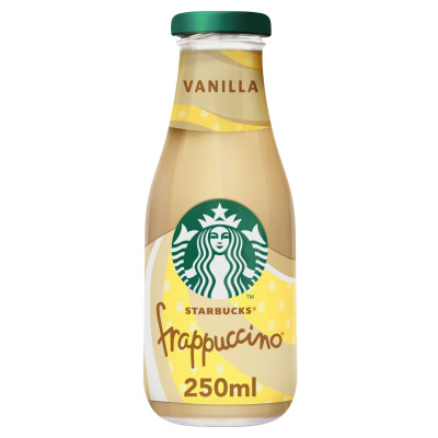Starbucks Frappuccino Vanilla Coffee Drink Btl 250Ml
