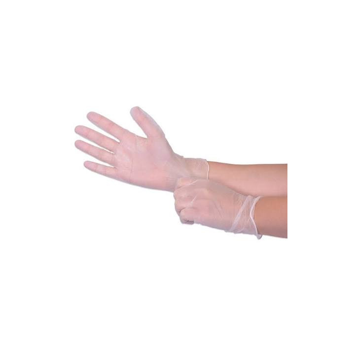 Vinyl Gloves, Large, 100 pcs
