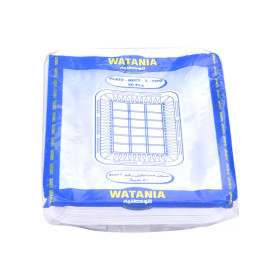 Disposable No. 03 Plastic Plate 50P