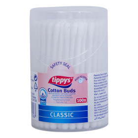 Tippys Classic Cotton Ear Buds 100P