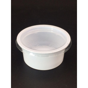 80Cc Garlic Cup With Lid 100P