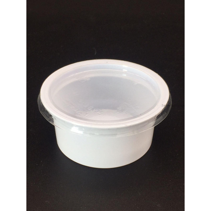 Garlic Cup with Lid 80 cc, 100 pcs