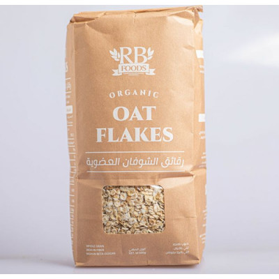 Rb Foods Organic Oat Flakes 500G