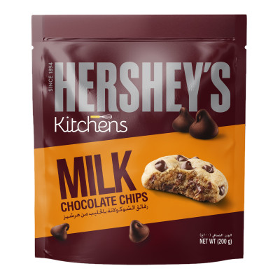 Hersheys Kitchens Milk Chocolate Chips 200G