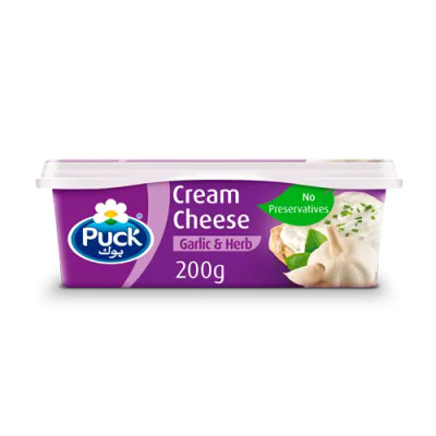 Puck Garlic And Herbs Creem Cheese 200G