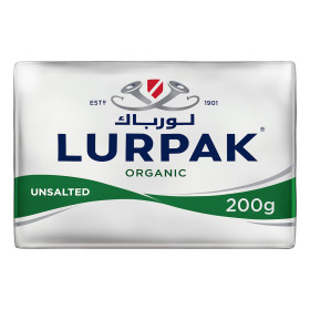 Lurpak Organic Unsaltd Butter 200G