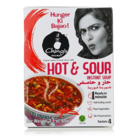Chings Hot And Sour Instant Soup 60G