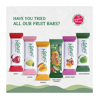 Naturo Mixed 10P Fruit Bars 10G