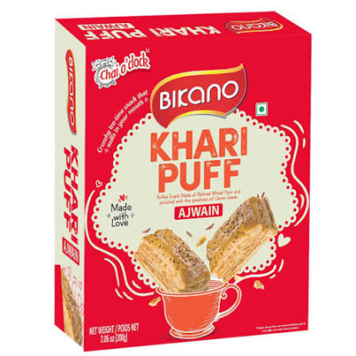 Bikano Ajwain Khari Puff 200G