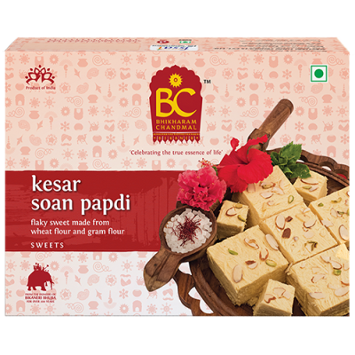 Bc Kesar Soan Papdi 250G