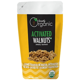 Honestly Organic Mildly Salted Activated Walnuts 100G