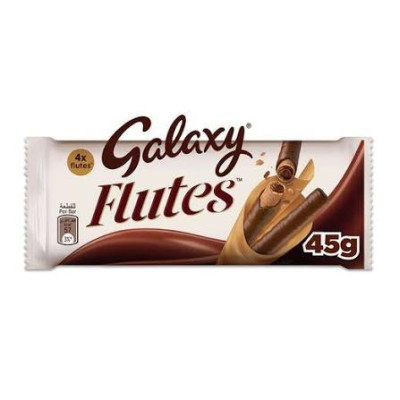 Galaxy Flutes Chocolate 45G