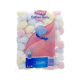 Tippys Colour Cotton Balls 100P