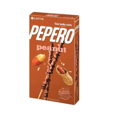 Pepero Peanut Choco Stick 47G