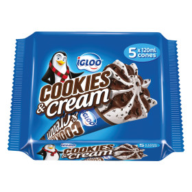 Igloo Cookies And Cream Ice Cream Cookie 71Gm