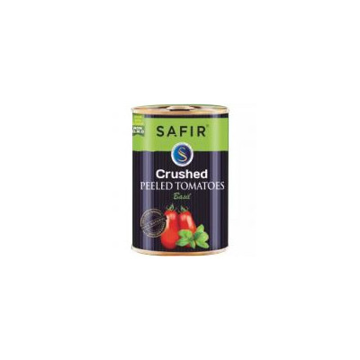 Safir Natural Diced Peeled Tomatoes 400G