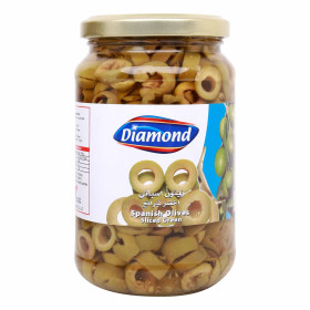 Diamond Sliced Green Olive 430G