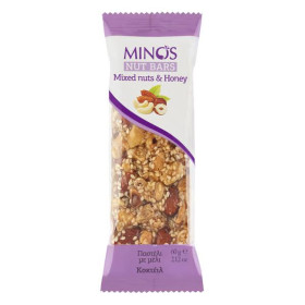 Minos Mix Nut Bars With Honey Mini Bites 200G