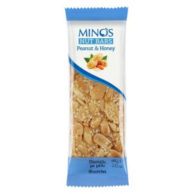 Minos Peanut Bars With Honey Mini Bites 200G