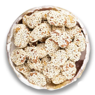 Minos Caramelized Almond With Sesame 220G