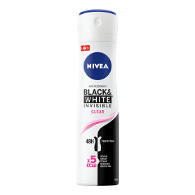 Nivea No. 82237 Black And White Invisible Deo Spray 150Ml
