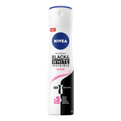 Nivea No. 82237 Black And White Invisible Deo Spray 150Ml