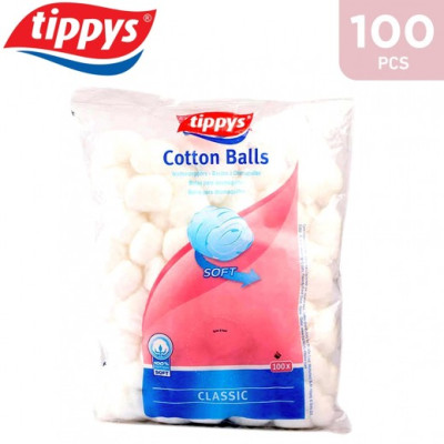 Tippys Cotton Balls 100P