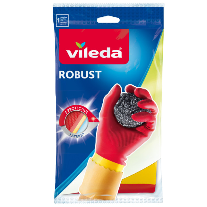 Vileda Robust Large Gloves, 1 pair