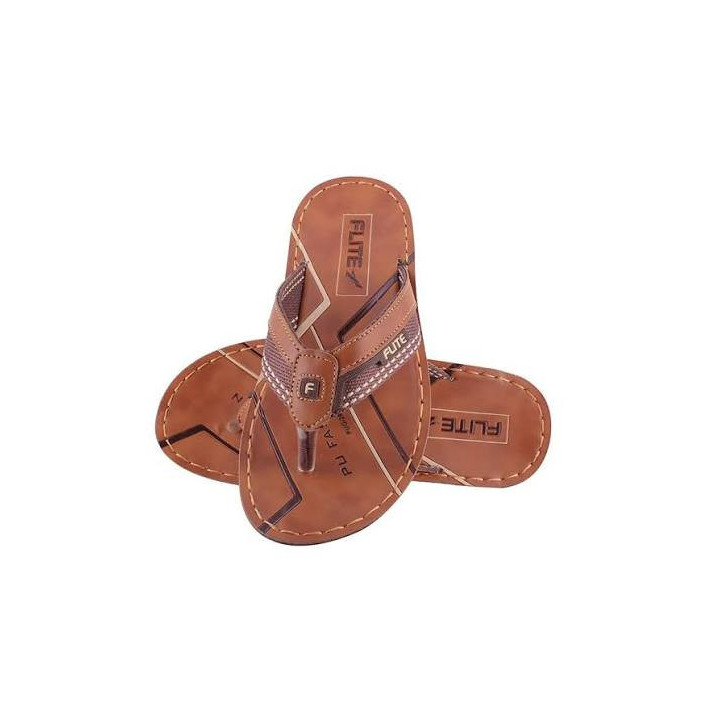 Relaxo Flite Men's Slippers No. PUG-28, 1 pair