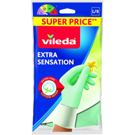 Vileda Sensitive Cotton Inside Glove 1Pair