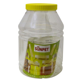 Sunpet 6000Ml Rnd Plastic Jar 1Pcs