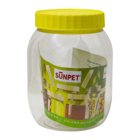 Sunpet 750Ml Rnd Plastic Jar 1Pcs