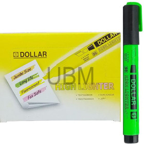 Dollar Green Highlighter 1Pcs