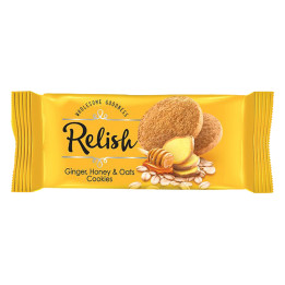 Relish Ginger Honey and Oats Cookies, 42 g