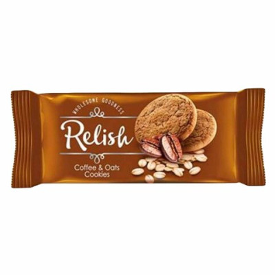 Relish Coffee And Oats Cookies 42G
