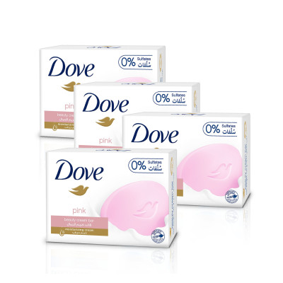 Dove Combo Pack 125G X 4P Pink Soap 1Pkt