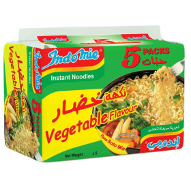 Indomie 77Gx5p Vegetable Noodles 1Pkt