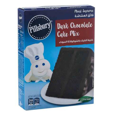 Pillsbury Dark Chocolate Cake Mix 485G