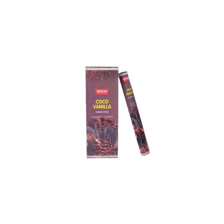 Moksh Swarna Coco Vanilla Incense Sticks, 20 pcs