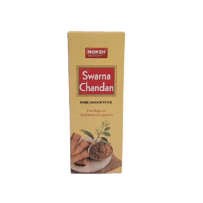 Moksh Swarna Chandan Pure Dhoop Sticks 10Pcs