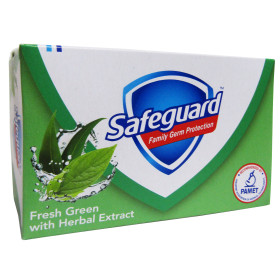 Safe Guard Herbal Fresh Green Soap 130G