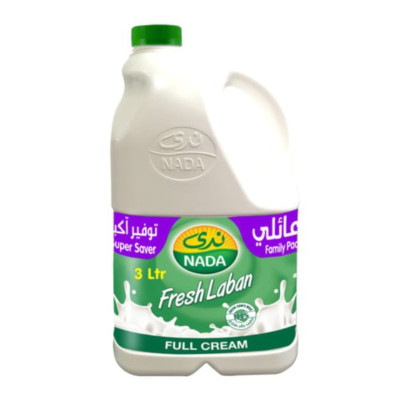 Nada Full Cream Fresh Laban 3L