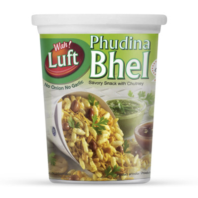 Wah Luft Pudina Bhel Puri Cup 100Gm