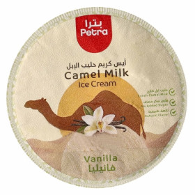 Petra Vanilla Camel Milk Ice Cream 150Gm