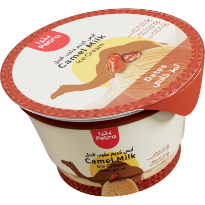 Petra Date Camel Milk Ice Cream 150Gm